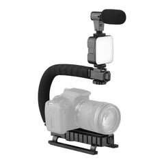 AY-49U U-Shaped Video Making Stabilizer Kit | Handheld Camera Gimbal for Smooth Filmmaking Nawazia