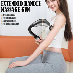 Extended Handle Massage Gun – Long Handheld Deep Tissue Massager for Full-Body Muscle Relief and Recovery Nawazia