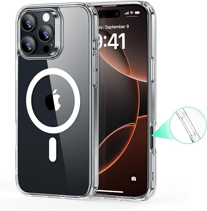MagSafe Compatible Magnetic Phone Case | Military-Grade Shock Protection for iPhone 16 Series Nawazia