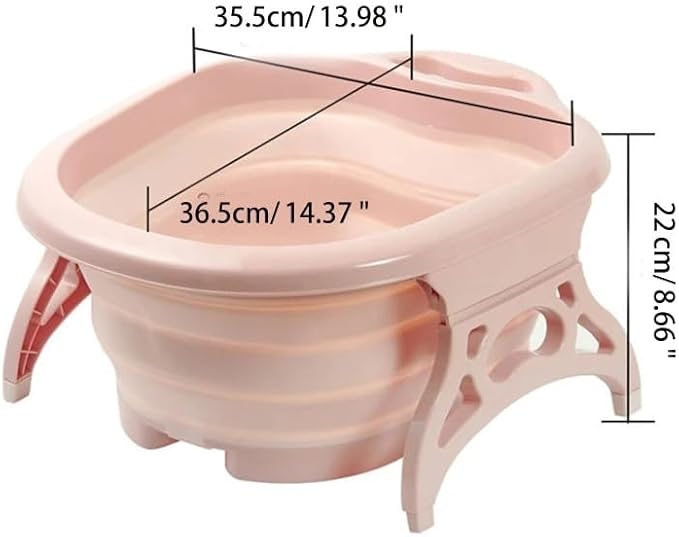 Green Collapsible Foot Spa Tub | Portable Pedicure and Relaxation Solution Nawazia