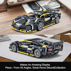 1215-Piece Sports Car Building Blocks | 1:14 Race Car Model Set | STEM Supercar Toy for Boys, Girls & Adults | Collectible Display, Engineering Kit Nawazia