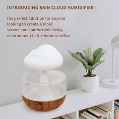 Raining Cloud Night Light Aromatherapy Diffuser | Sleep Aid & Relaxation Nawazia