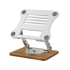 Aluminum Wood Laptop Stand UAE