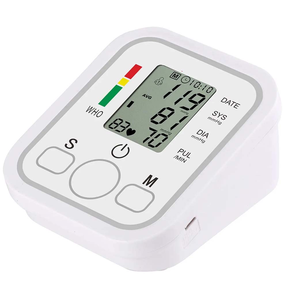 Automatic Arm Blood Pressure Monitor with Heart Rate Measurement,