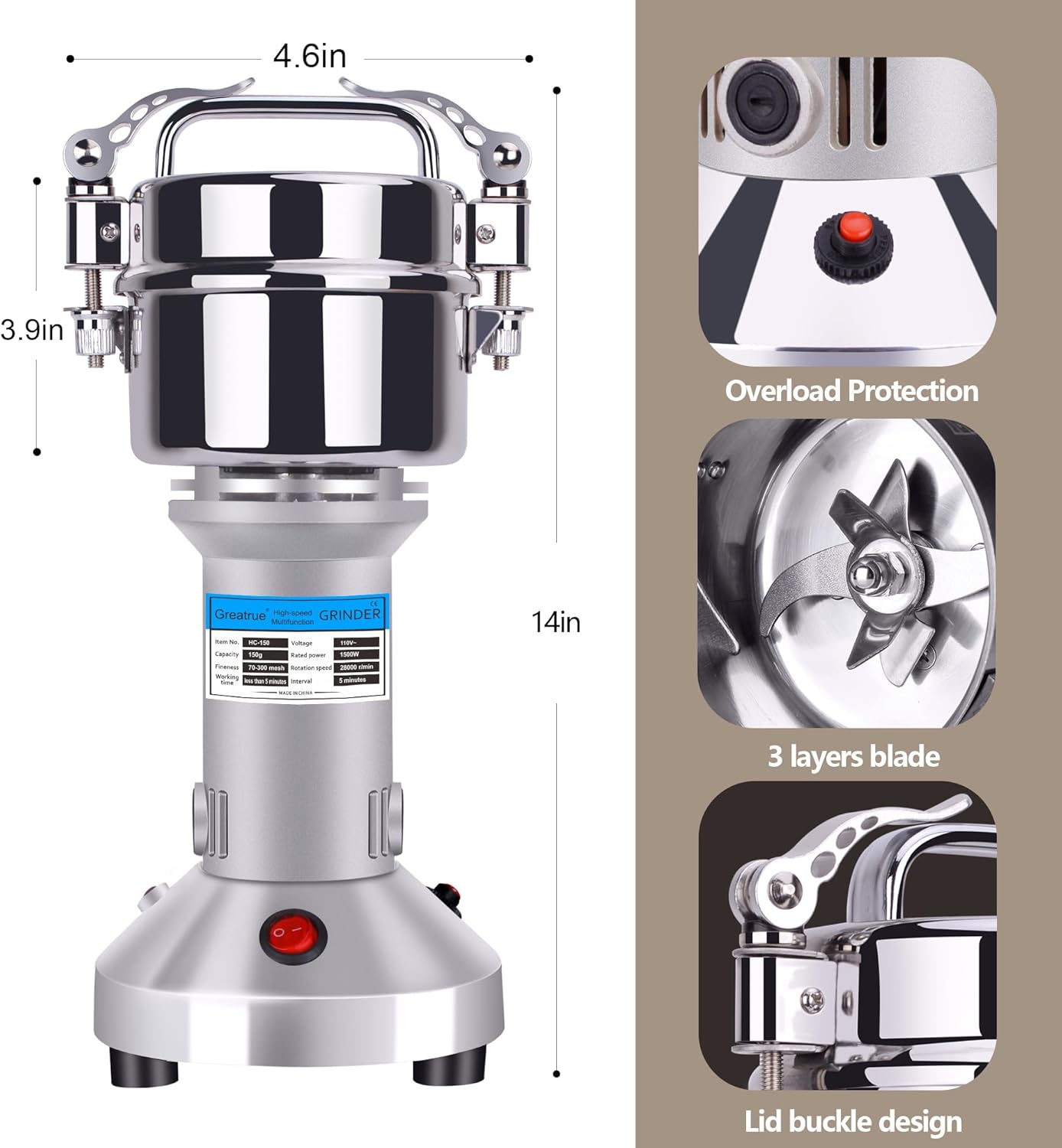 Commercial Grain Grinder Dubai Kitchen