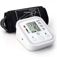 Digital Tensiometer - Automatic Arm Blood Pressure Monitor with Heart Rate Measurement