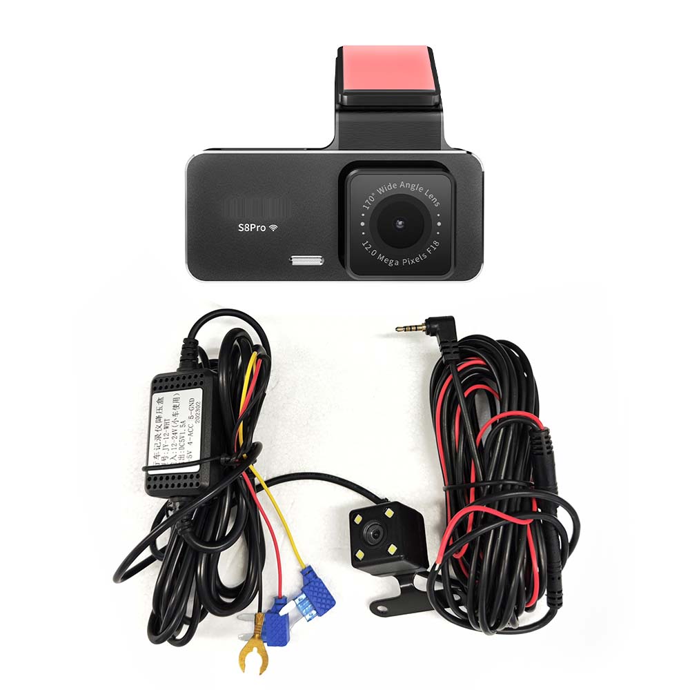 Dual Dash Cam with WiFi and 256GB Storage for UAE Drivers