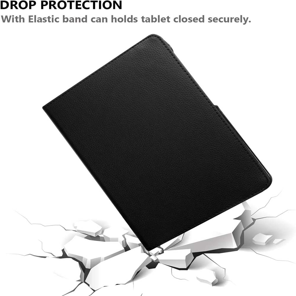 Durable Leather Stand Cover for Galaxy Tab A 7.0" 2016 with 360° Rotating Feature