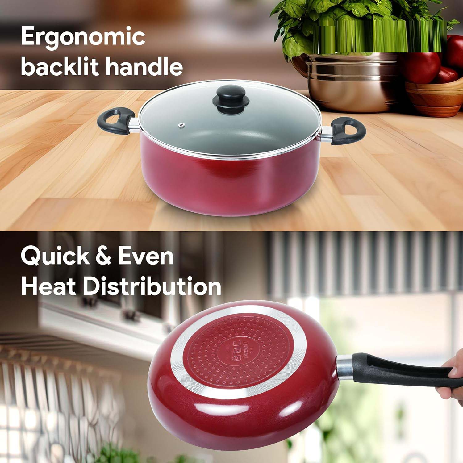Durable Nonstick Cookware Set Sharjah UAE