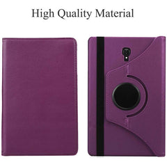Durable PU Leather Cover for Galaxy Tab A 8.0" 2017 with Auto Sleep/Wake and Rotating Stand
