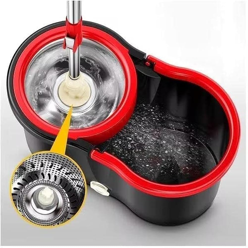 Easy Spin Mop & Bucket Set | 360° Rotating Mop