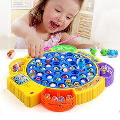 Fishing Game Electronic Musical Rotating Toy in UAE