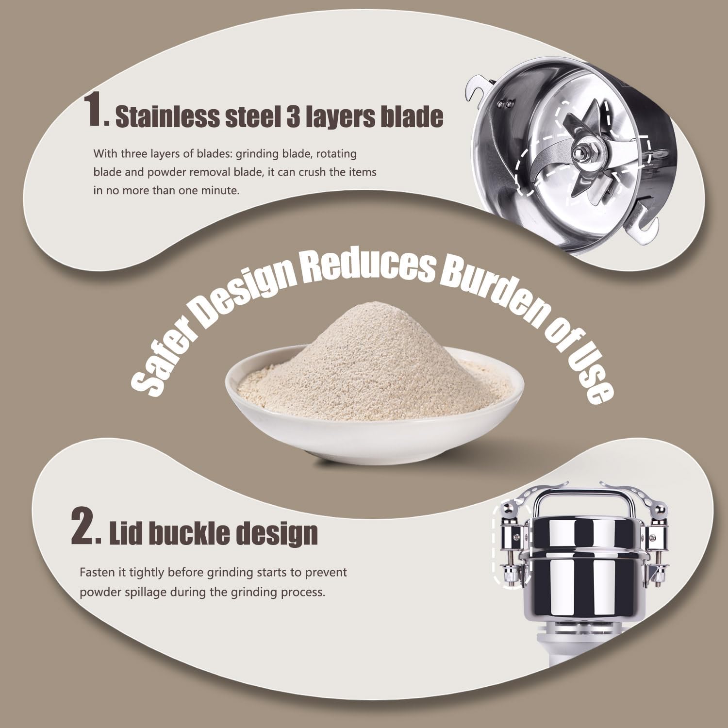 High-Speed Spice Grinder Abu Dhabi