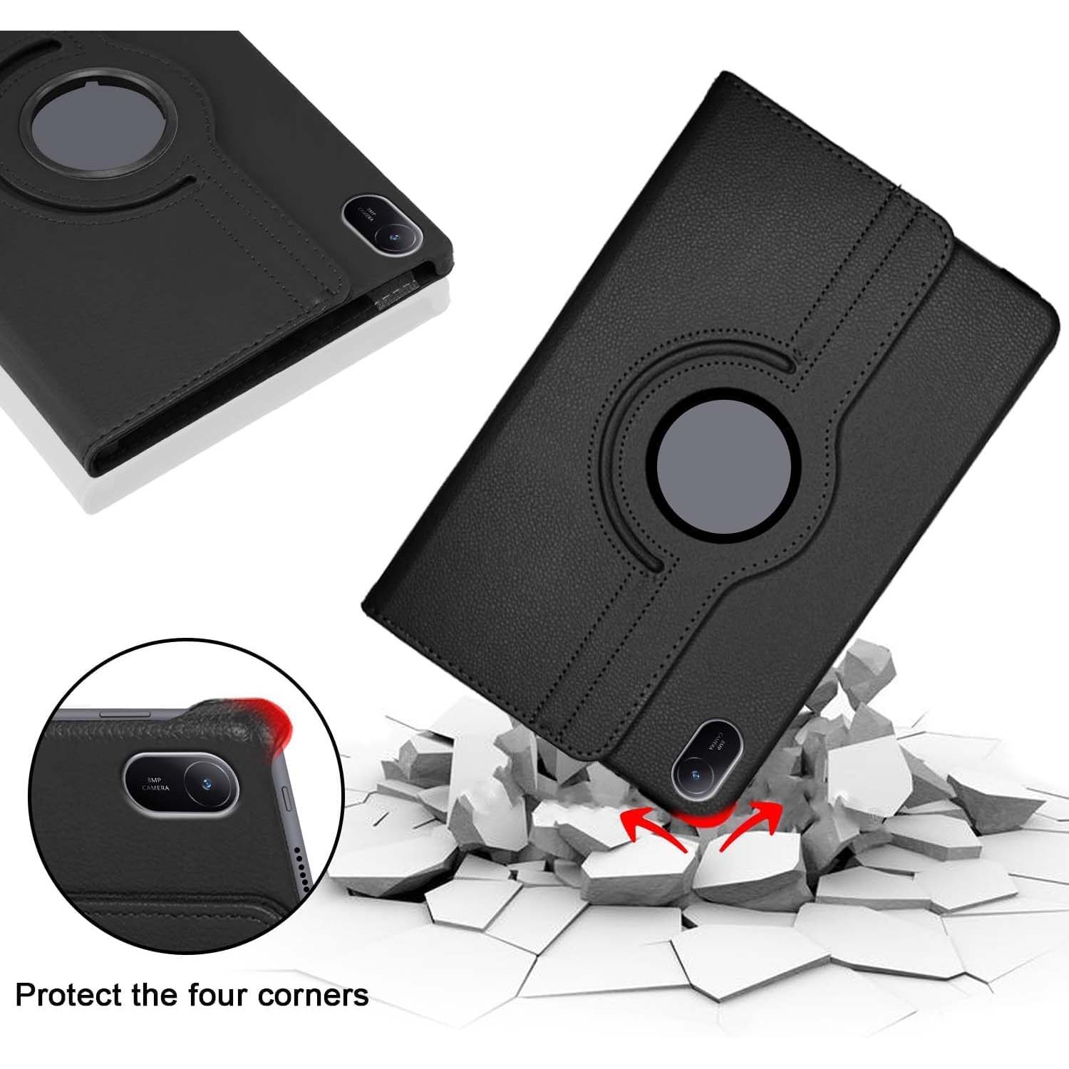 Huawei MatePad 11 (2024) Leather Case with 360° Rotation, Durable Protection, and Stand