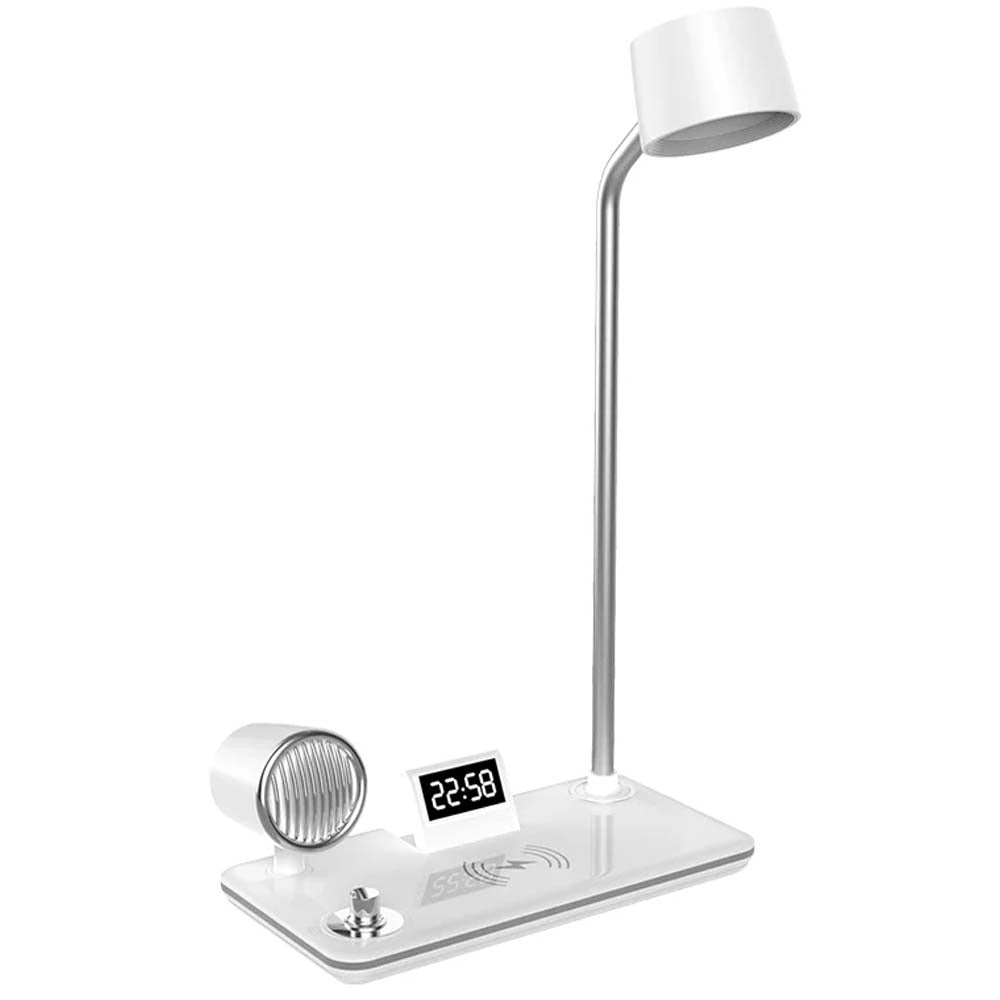LED Desk Lamp with Wireless Charger,