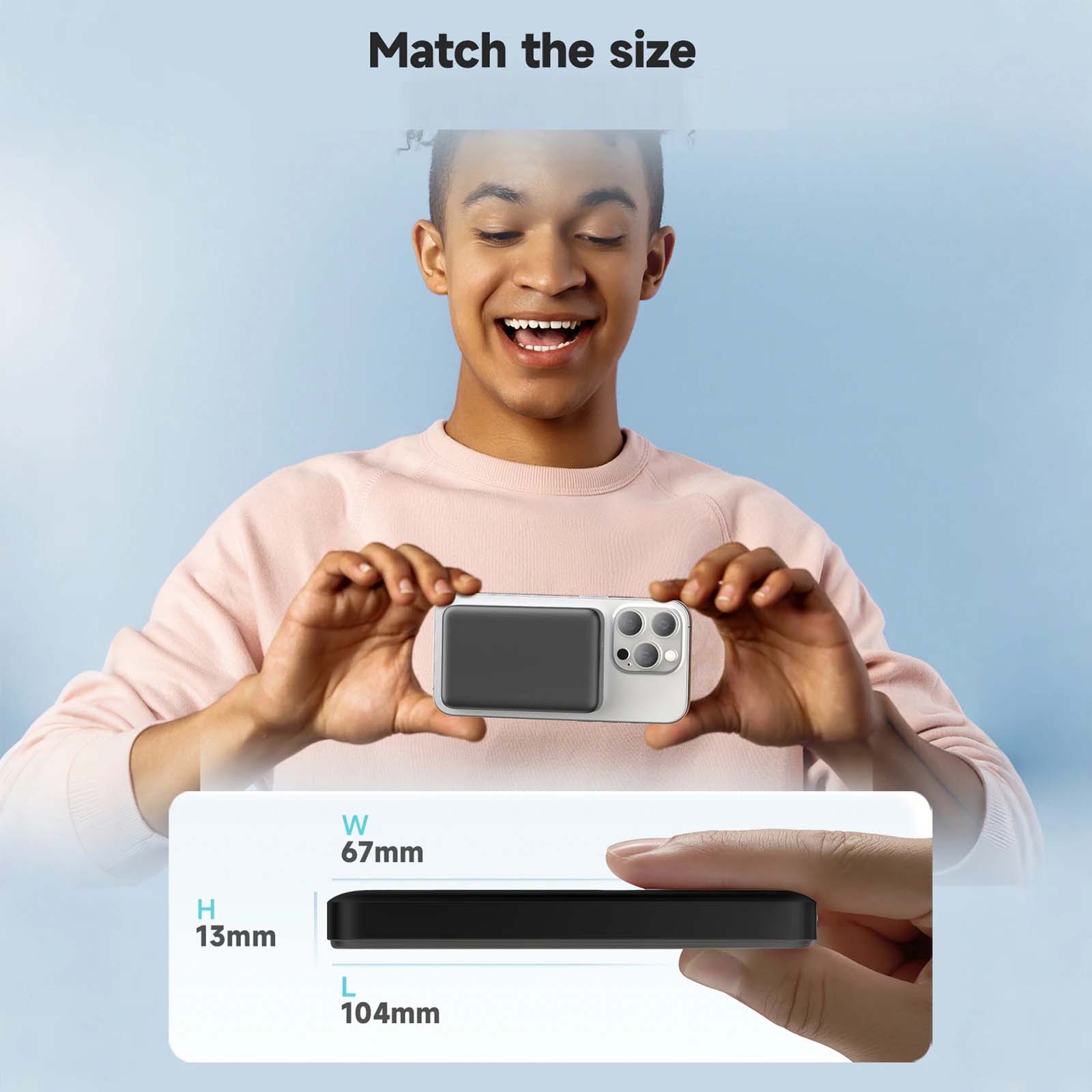 Magnetic Phone Battery Pack UAE