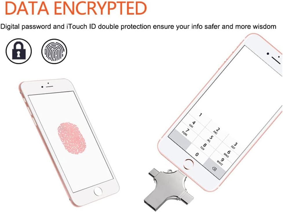 Micro USB & iPhone Connector | Compatible with iPhone, Android, iPad, Mac, PC, Galaxy S, Windows