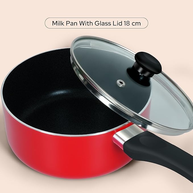 Milk Pan with Glass Lid