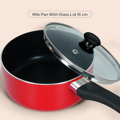 Milk Pan with Glass Lid