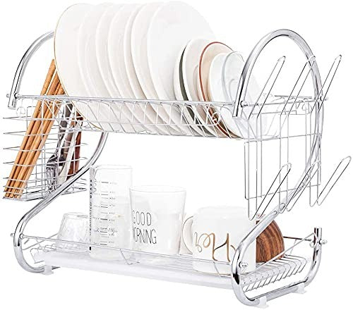 New Arrival 2-Layer Kitchen Dish Rack
