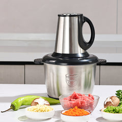 Portable Multifunction Food Processor for Kitchen, Safe & Low-Noise