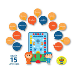 Islamic Electronic Smart Prayer Mat for Kids | Interactive Learning in 7 Languages Nawazia