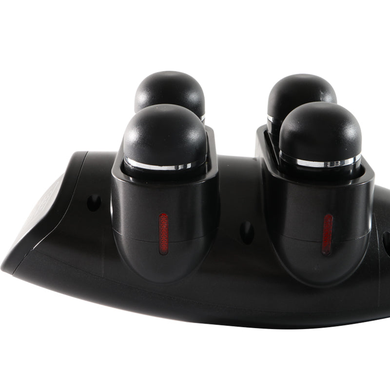 Powerful Cordless Body Massager | Handheld Electric Massage Hammer with Multiple Attachments