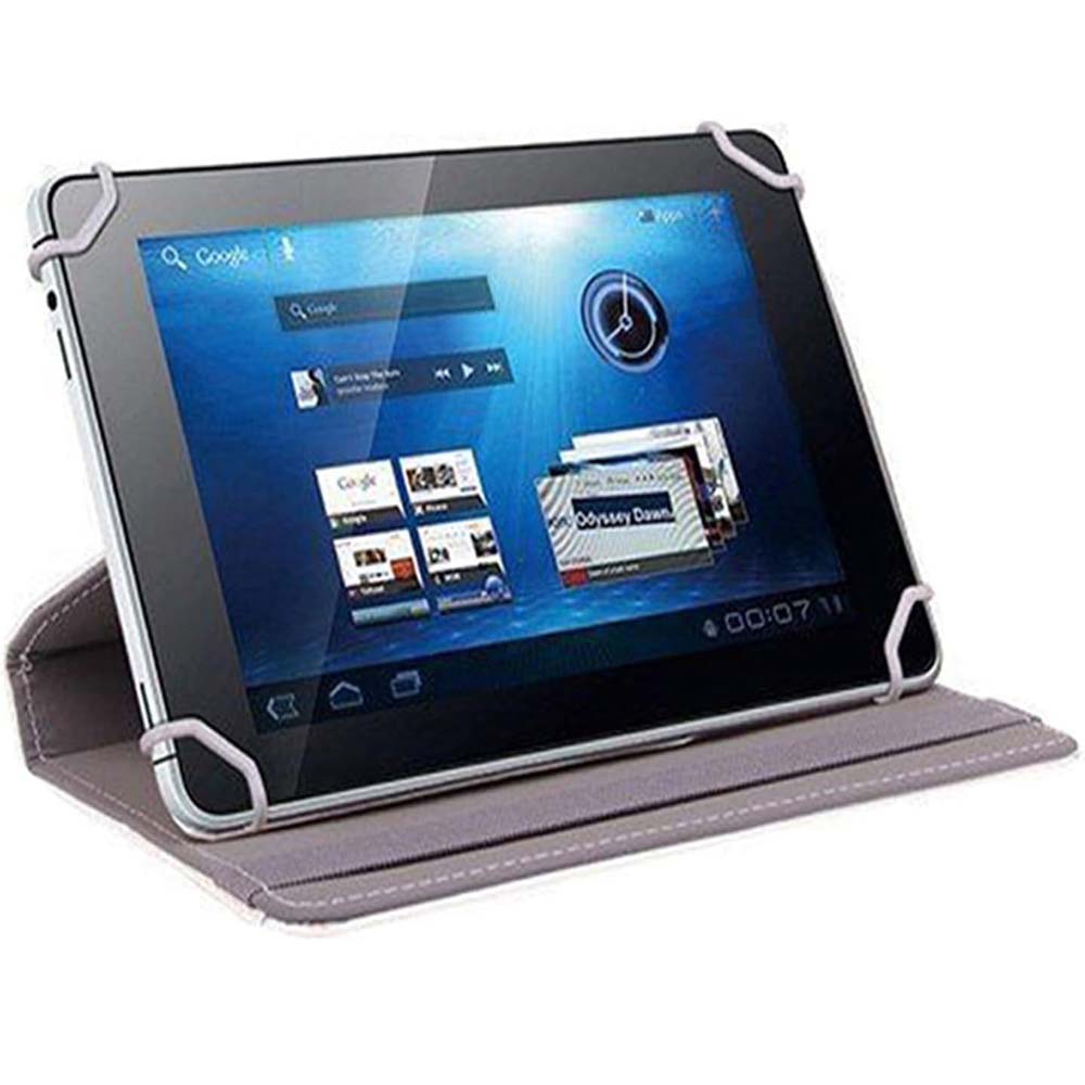Premium Leather 360° Rotating Smart Case for Universal 8/9-Inch Tablets