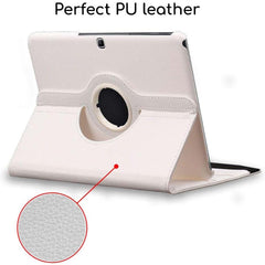 Samsung Galaxy Tab 4 10.1 PU Leather Case with 360° Rotation and Multi-Angle Stand