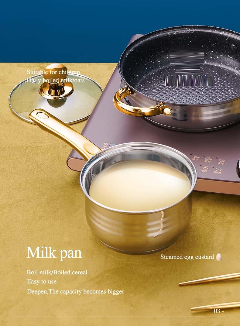 Stainless Steel Milk Pan