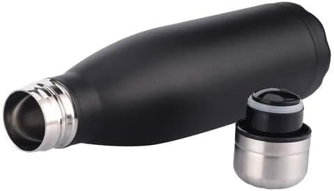 Stainless Steel Water Bottle – 500ml Cola Shape | Maroon ,Black| Hot & Cold Nawazia