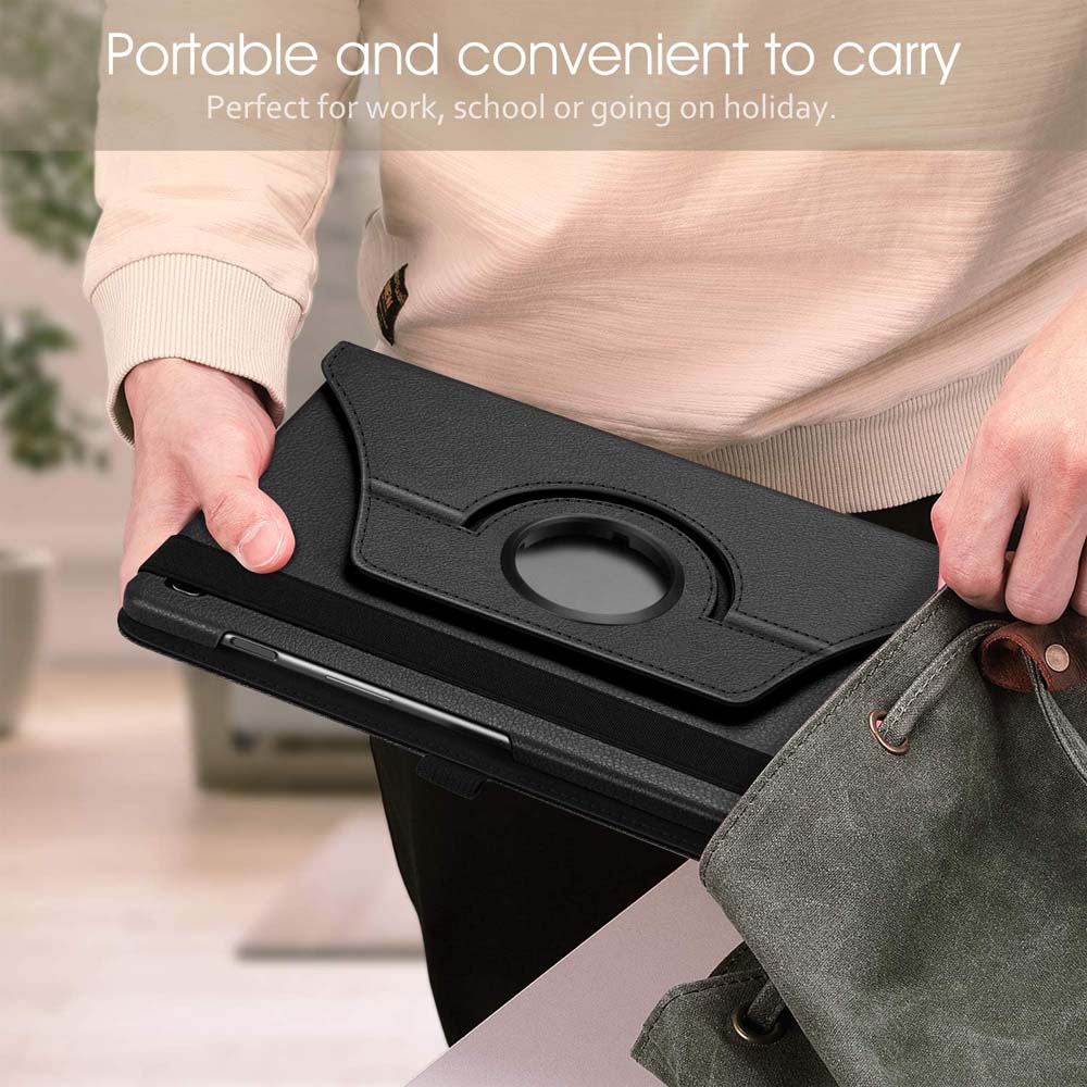 Stylish 360° Rotating PU Leather Cover for Galaxy Tab S5e 10.5" SM-T720/T725/T727