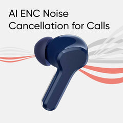 T100 Wireless Earbuds Featuring AI ENC,