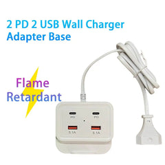 USB Wall Charger Adapter Base