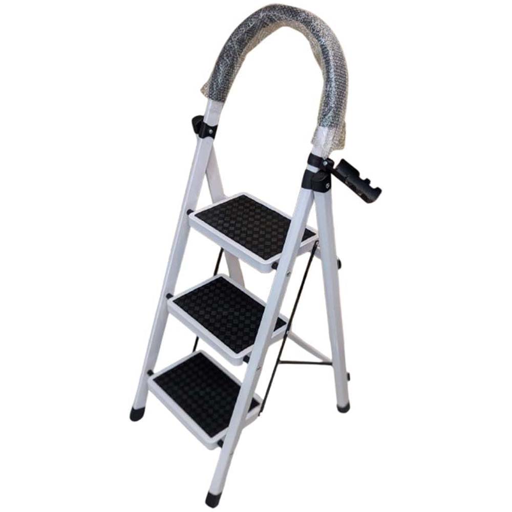 Lightweight Foldable Ladder – Anti-Slip Multi-Position Ladder, Heavy Duty & Sturdy, Compact Design for Home, Kitchen, Pantry, and Office Use, High Capacity Nawazia