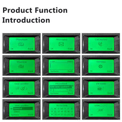 Wireless GSM Dual SIM Landline Phone with Caller ID, SMS, and Call Recording