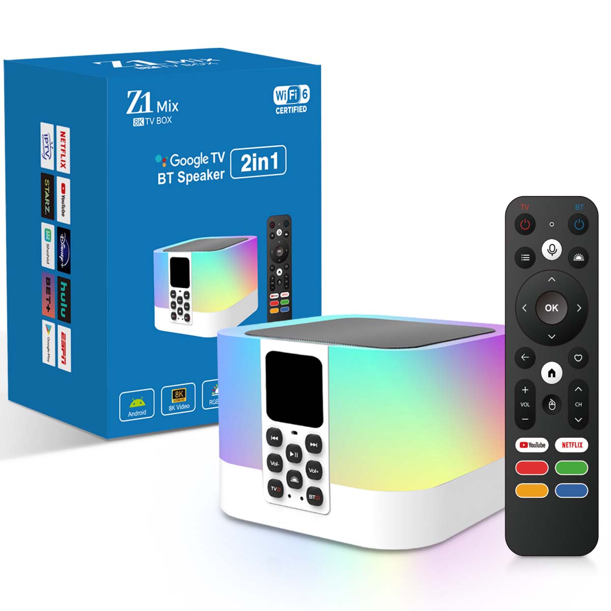 Z1 MIX ATV Android 13 TV Box UAE