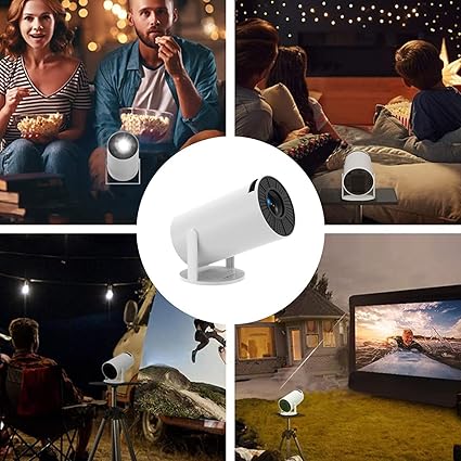 WiFi Projector | Full HD 1080p Portable Wireless Projector for Home Cinema Nawazia