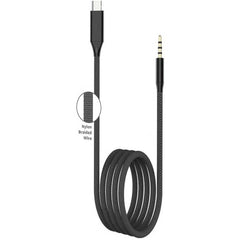 GAC-365 Type-C to 3.5mm Aux Audio Cable | 100cm Plug & Play Audio Cable | Durable Design for Car, Home, & On-the-Go Use | High-Quality Sound Output Nawazia