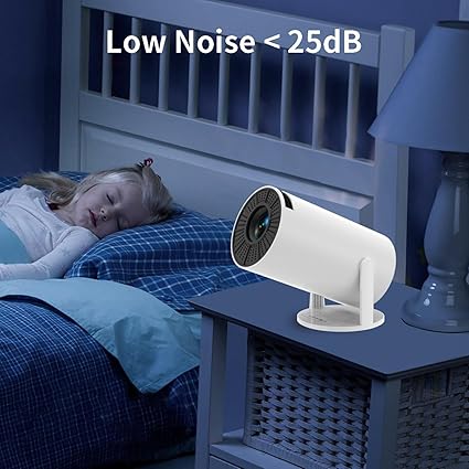 WiFi Projector | Full HD 1080p Portable Wireless Projector for Home Cinema Nawazia