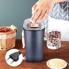 Small Stainless Steel Coffee Grinder - Powerful Electric Spice & Coffee Bean Grinder for Home, Compact & Multi-Purpose Nawazia