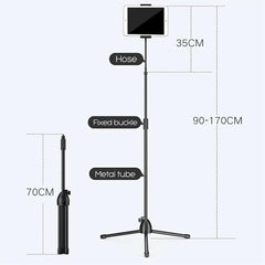 Universal Height-Adjustable Mobile Phone Floor Stand Holder | Hands-Free Convenience for All Devices Nawazia