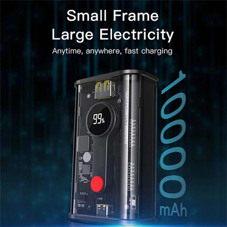 YP35 10000mAh Fast Charging Power Bank – Compact Power Solution with LED Battery Display Nawazia