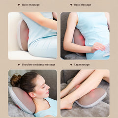 Hot Massager – Heated Massage Pillow for Neck, Shoulder, Waist, Back, and Legs Nawazia