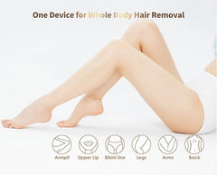 Home Use IPL Beauty Device – Painless Permanent Hair Removal System for Whole Body Nawazia