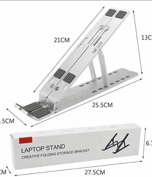 Creative Folding Laptop Stand | Portable & Ergonomic Storage Bracket for Comfortable Laptop Use Nawazia