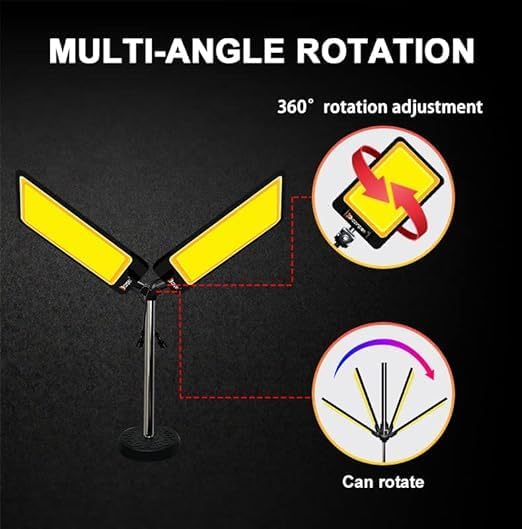 CONPEX LED Work Light | 20,000LM Dual-Head Adjustable Magnetic Light for Workshop & Camping Nawazia