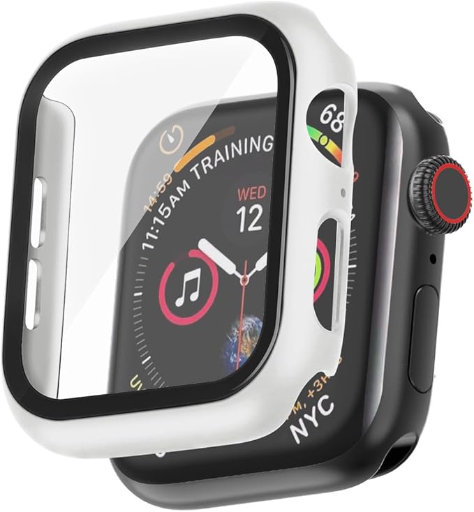 Shockproof Case with Tempered Glass for T500+, T600, T900, W34, W26 Smartwatches Nawazia