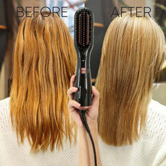 3-in-1 Hair Dryer and Styler – Hair Styling Brush with Smooth Dry Plus Technology for a Radiant Look Nawazia