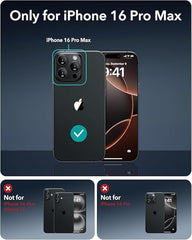 MagSafe Compatible Magnetic Phone Case | Military-Grade Shock Protection for iPhone 16 Series Nawazia